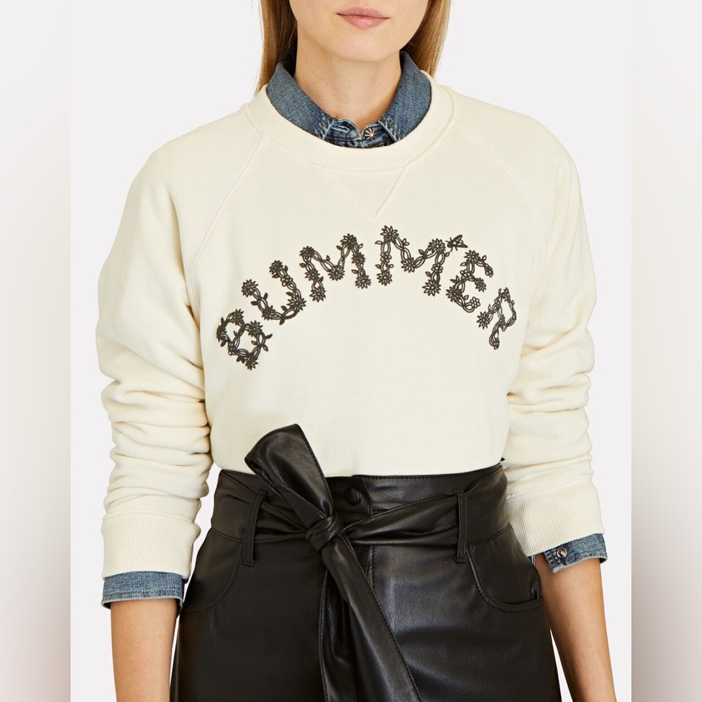 MOTHER Bummer crewneck sweatshirt🖤small